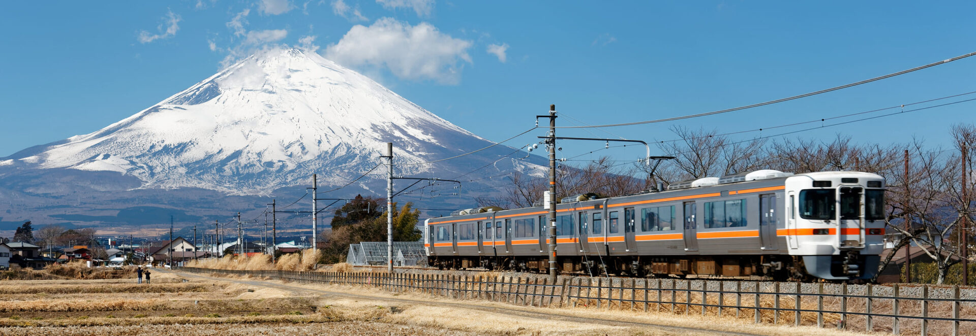 富士山と電車
